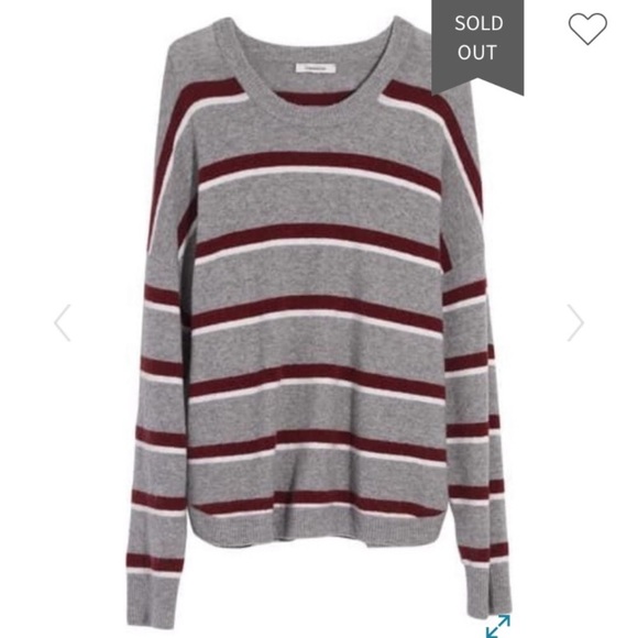 madewell westlake stripe sweater XXS - Picture 3 of 3